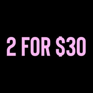 🌟2 for $30 items